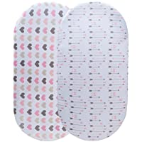 Los mejores  - Momcozy Sábana Minicuna 75x33cm - 80x46cm Ajustable para Colchón Capazo-Carro-Cochecito de bebé para Niños y Niñas- de…